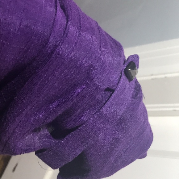 Westbound Women. Purple high/low design. Beautiful design on front/ sparkly 2X - Picture 4 of 6